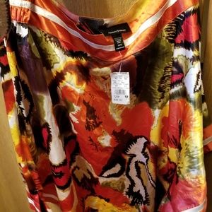 Ashley Stewart 14/16 Multicolore shirt